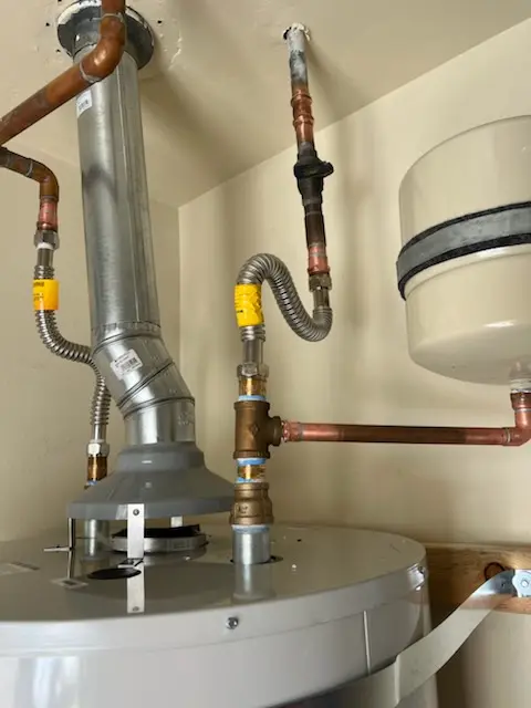 Water heater installation and plumbing repair in Reliance